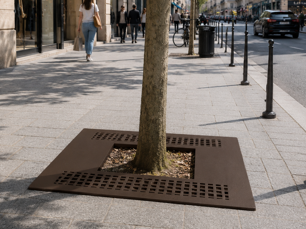 Grille d´Arbre acier – C-Natura